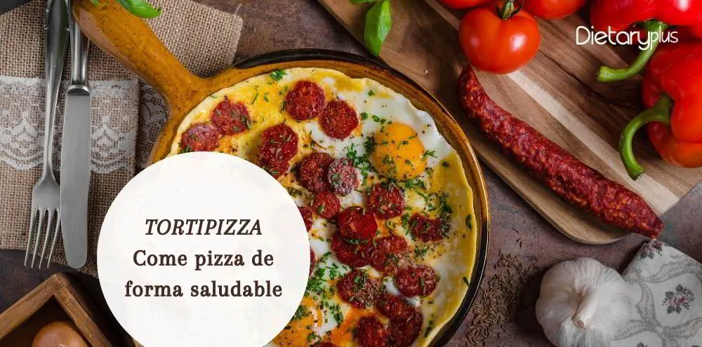 Tortipizza Dietaryplus come pizza de forma saludable 
