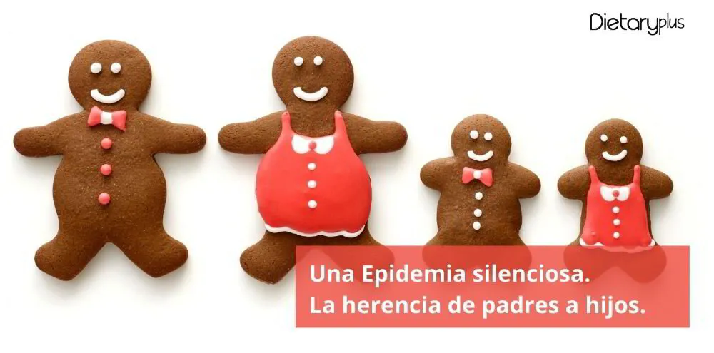 Una Epidemia silenciosa. La Dieta de padres a hijos.