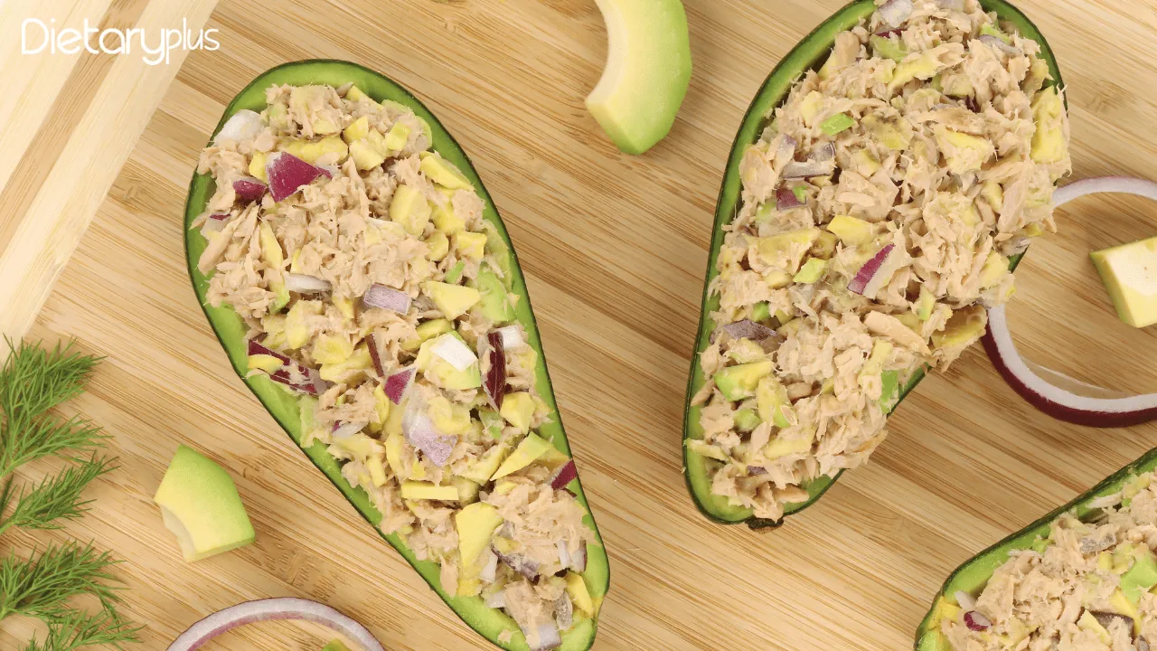 Aguacate relleno de caballa Dietaryplus