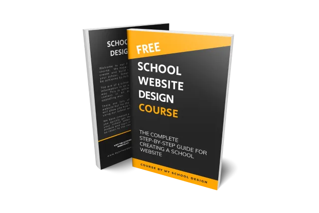 Free school website design course