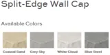 Split-Edge Wall Cap - Eldorado
