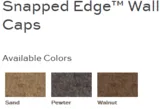 Snapped Edge™ Wall Caps - Eldorado