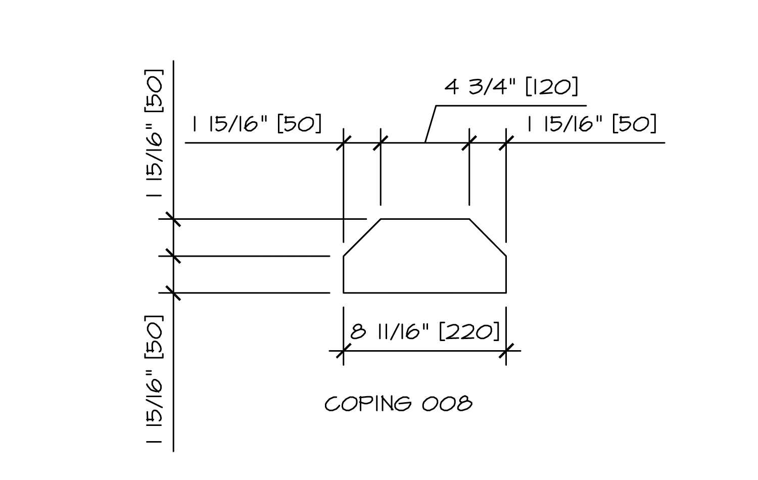 Custom Coping #008 - Tristar