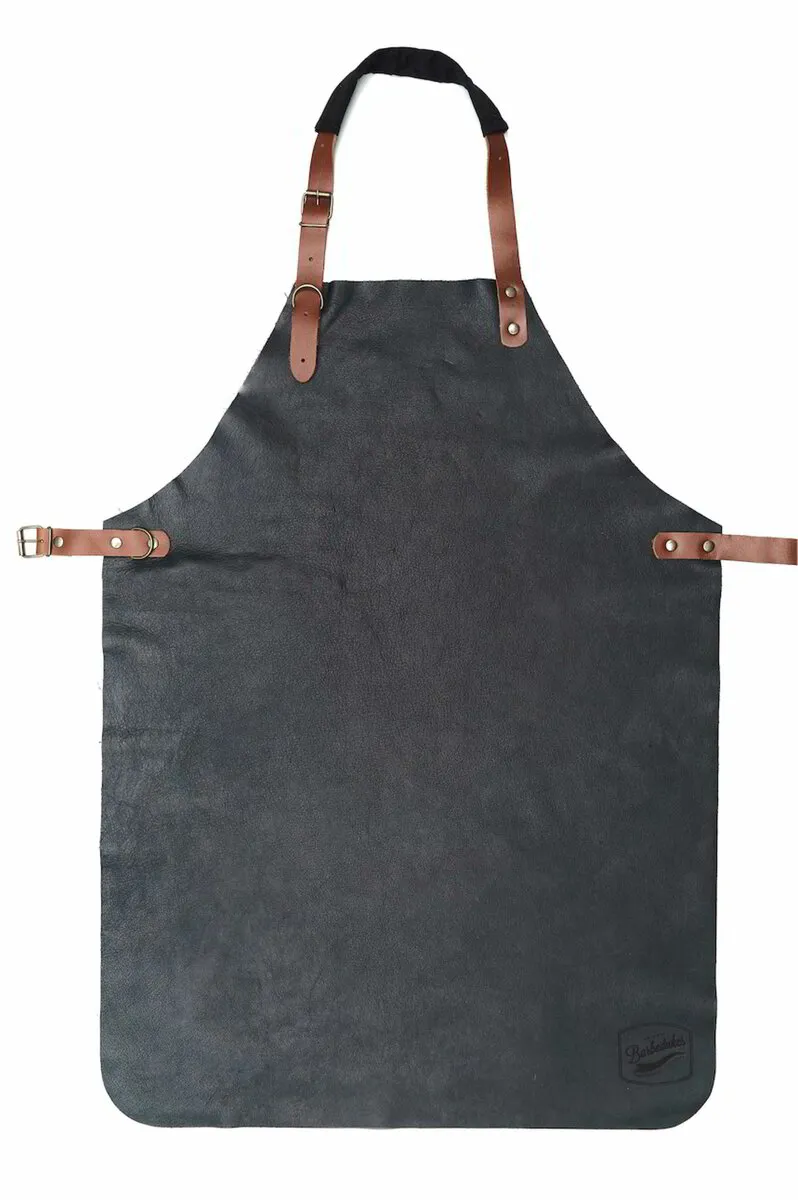 Leder Grillschürze Grillschürze BBQ Mit Leder &am Produktbild-Vorschau 3