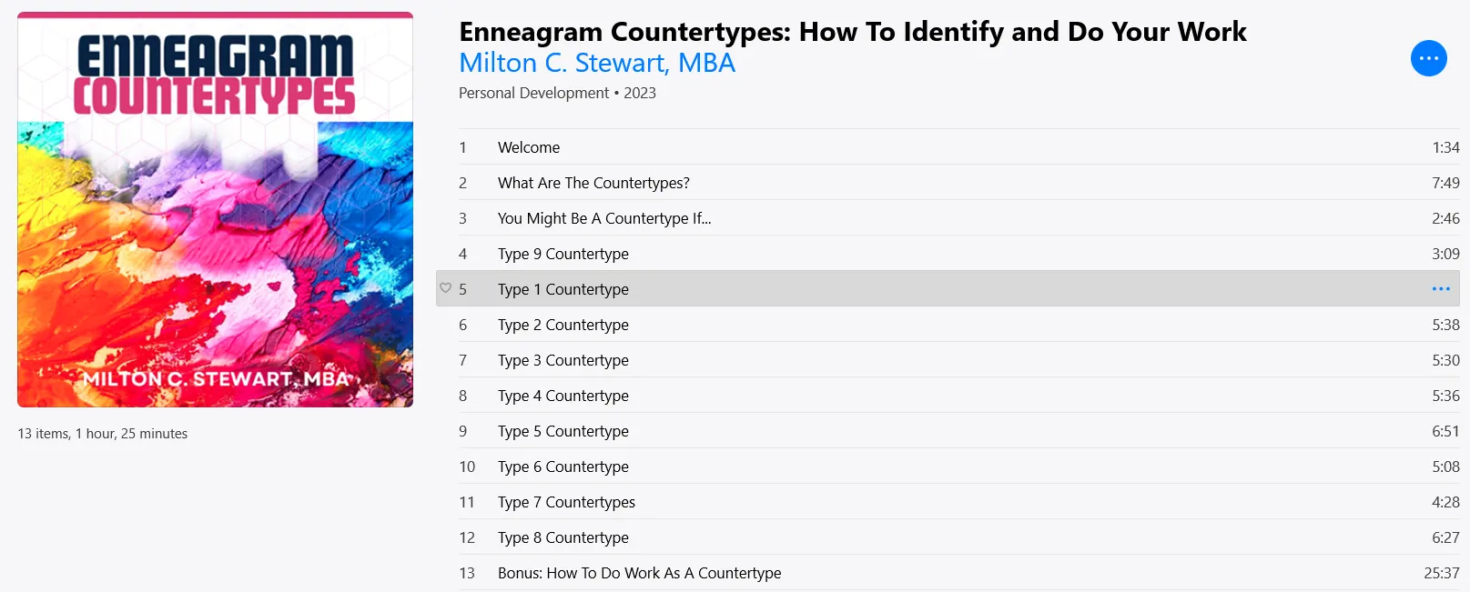 Enneagram Countertypes Bundle (Ebook + Audio booklet)
