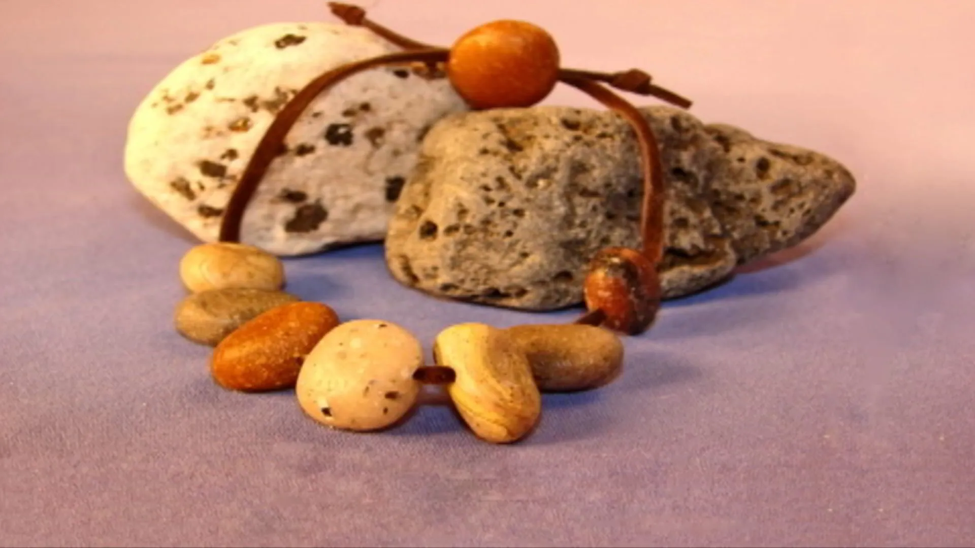 Vol-012-1 Faux Pebble Stone Rock Beads for Bracelets Earrings Decor Jewelry