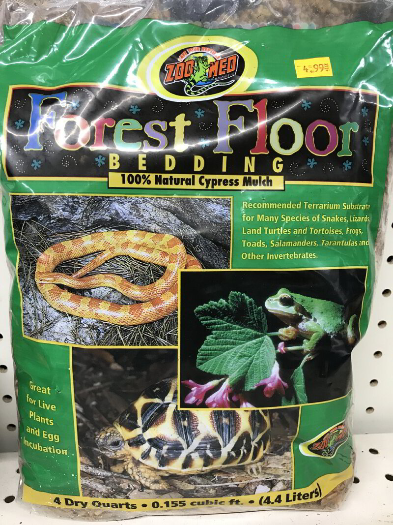 forest floor bedding