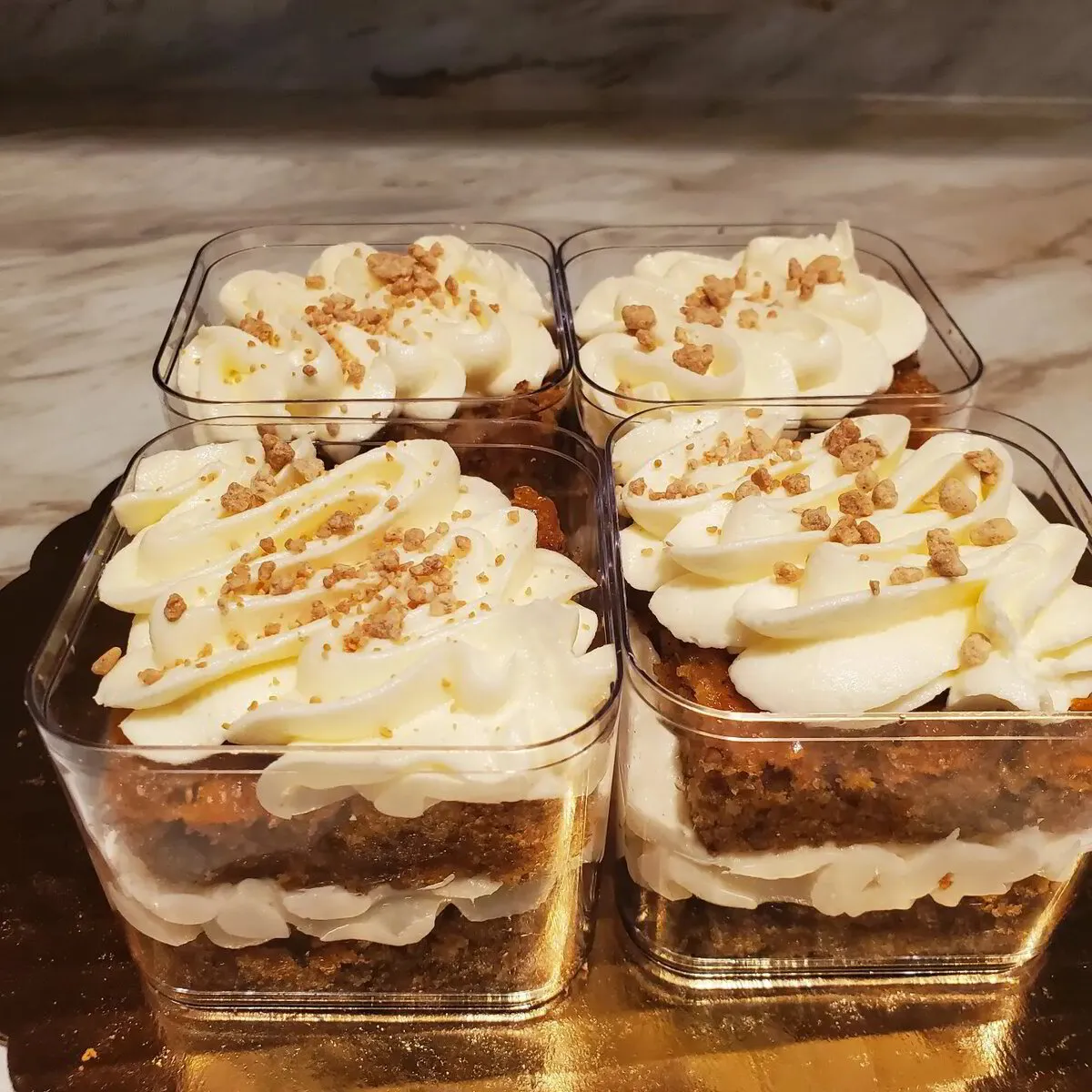 Pecan Carrot Cake with Cream Cheese Icing