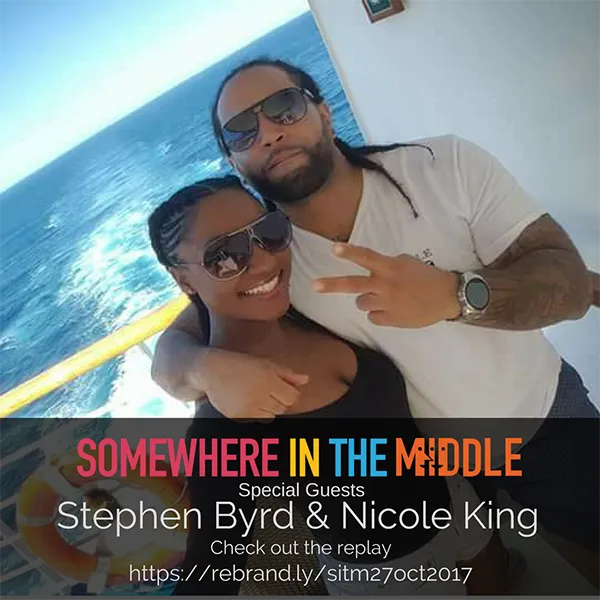 Replay: Somewhere in the Middle hosted by Michele Barard with guests speakers Stephen Byrd and Nicole King