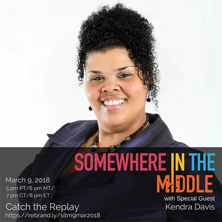 Somewhere In The Middle with Michele Barard w/guest Dr. Kendra Davis-Burch