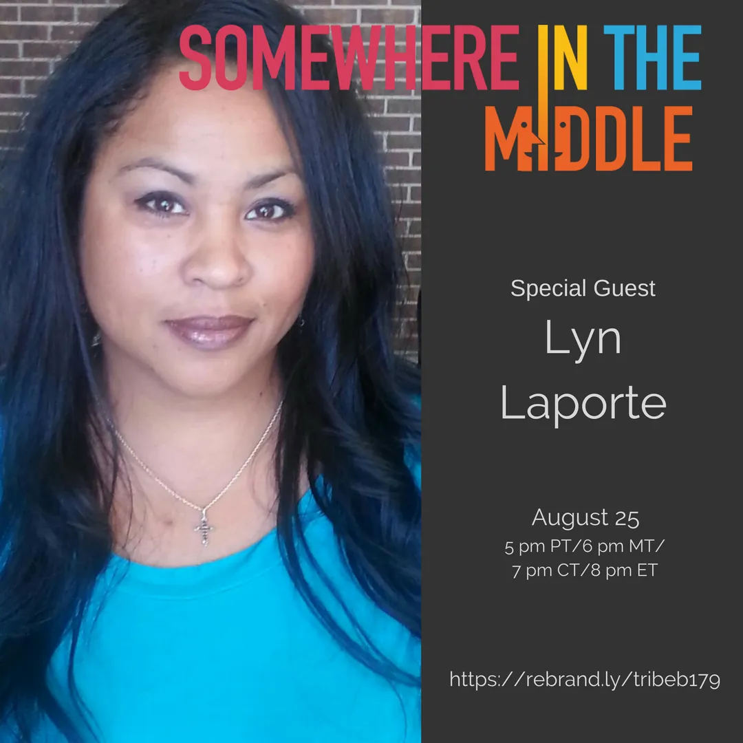 Replay: Somewhere in the Middle hosted by Michele Barard with guest Lyn Laporte