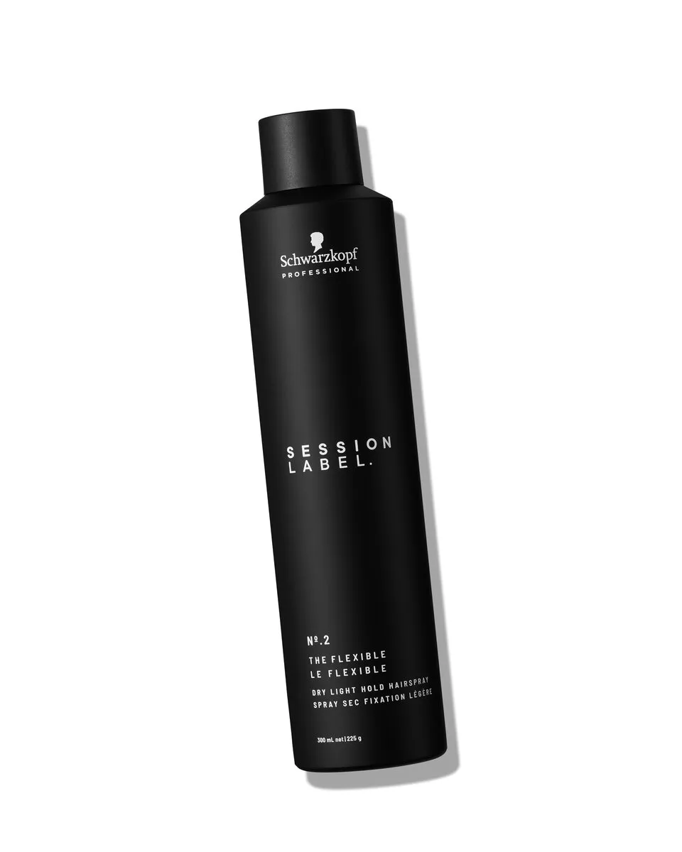 Schwarzkopf Osis Session Label Laca Para El Cabello Flexible Dry Ligh