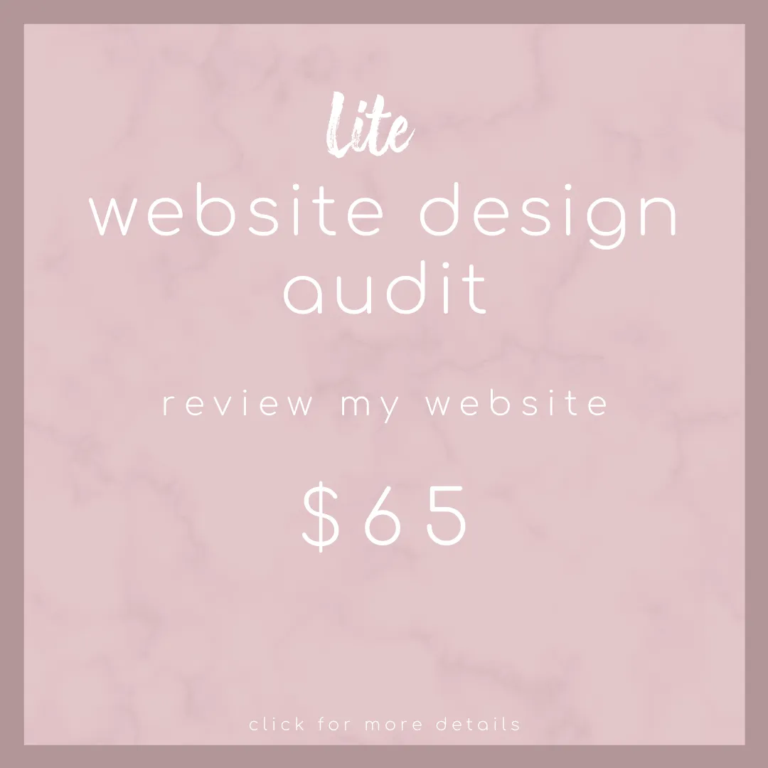 Lite Website Design Audit