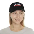 New Utah Flag Baseball Cap Hat - Black