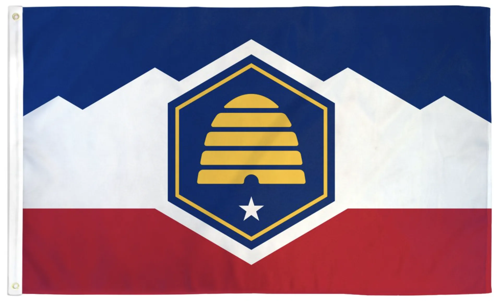 Utah Flag - 3x5ft Full Size - New Utah Flag