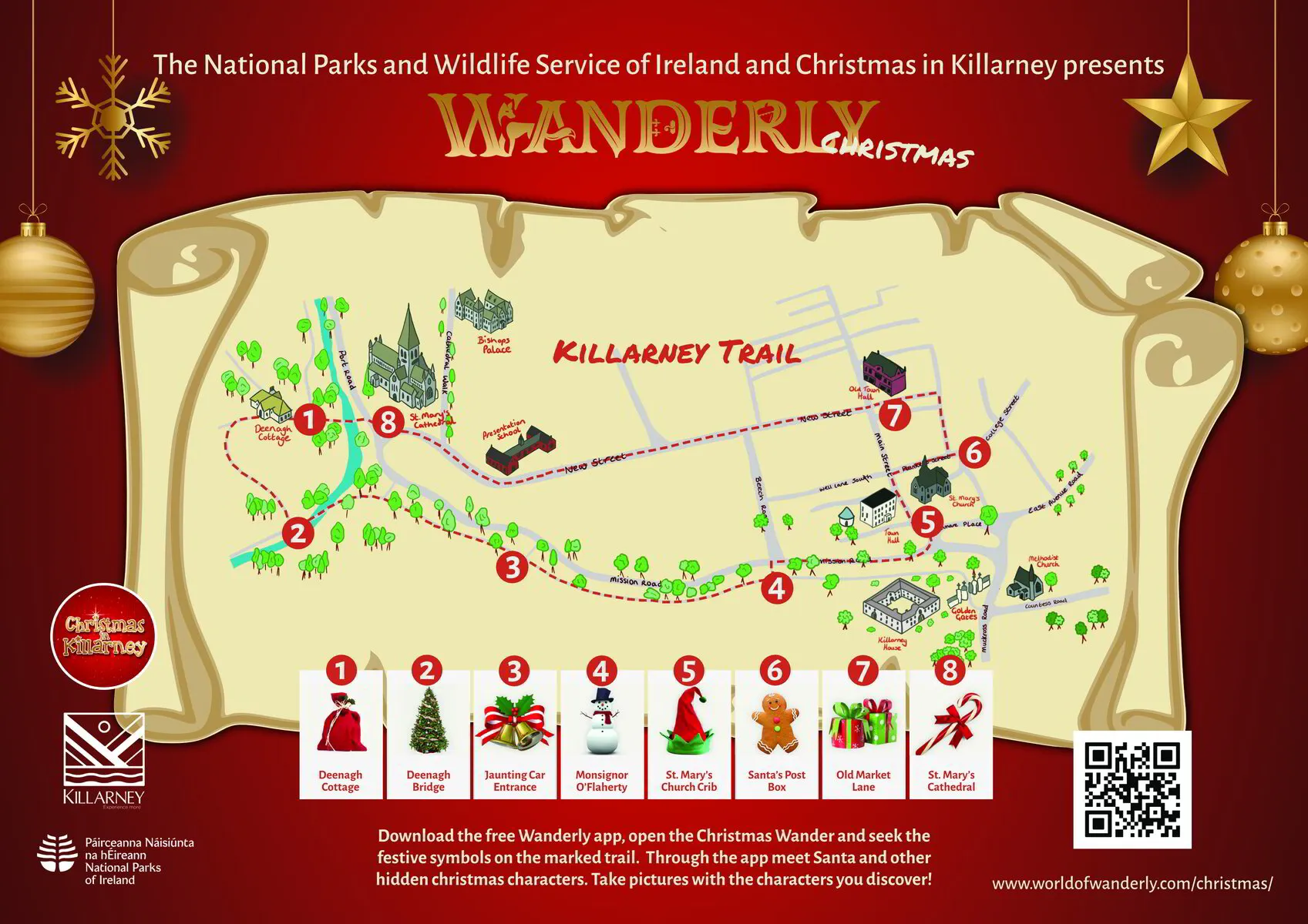 Wanderly Trail Map