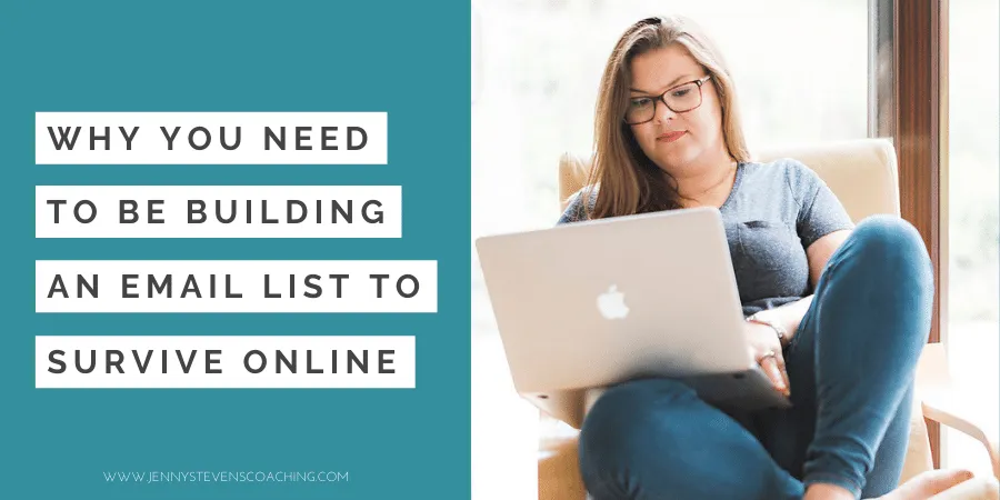 Why You Need To Build An Email List For Your Business To Survive Online