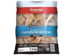 Sovereign Chicken - Southern Style Drumsticks (Original) 1.5Kg