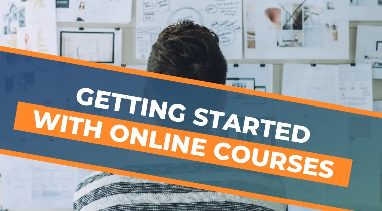 Getting started with online courses - Main course image