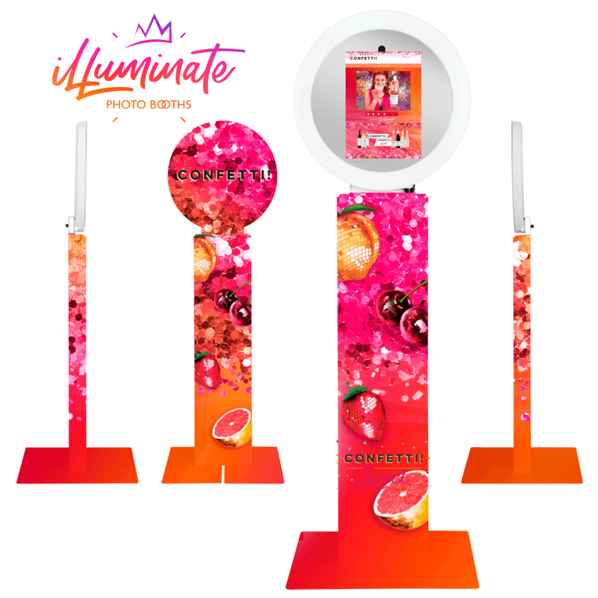 Glam Photo Booth Rentals Illuminate Photo Booth Rentals