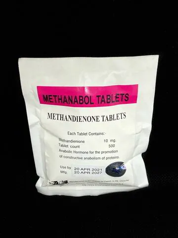 Метан (Methandienone) - Dianabol - British Dragon Pharmaceuticals 500 tab. 10 mg.