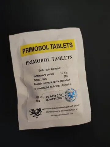 ПРИМОБОЛАН - British Dragon Pharmaceuticals200 tab. 10 mg 
