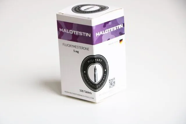 Military Pharmaceuticals HALOTESTIN Халотестин 100tab/5mg