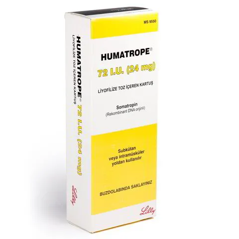 Humatrope / Хуматроп – хормон на растежа - 72IU, 24мг