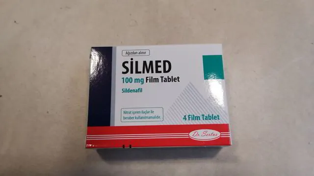 SLIMED Силденафил Цитрат 4 film tablets 100mg
