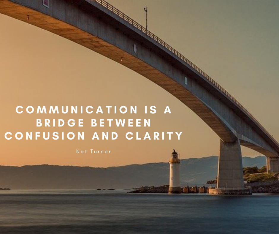 Good Communication Is The Bridge Between Confusion And Clarity Communicating Effectively To Defuse Conflict In Contested Cases