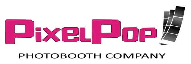 logo Pixel Pop photobooth rental
