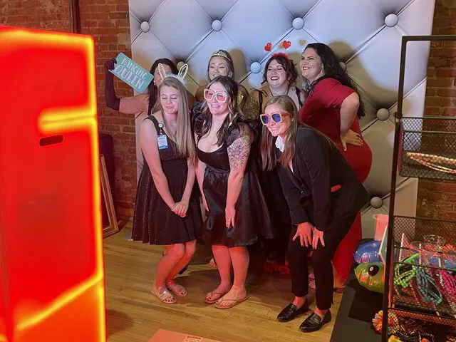 Pixel Pop Photo Booth Company classic capture package 2 hours