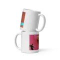 White glossy mug with Yippee Ki-Yay (futhahmuckah) Cover Art