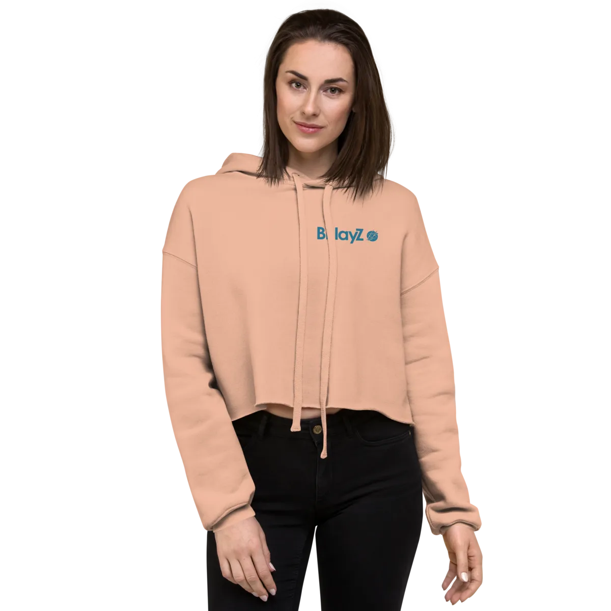 Women's Cropped Hoodie by Bella + Canvas 7502