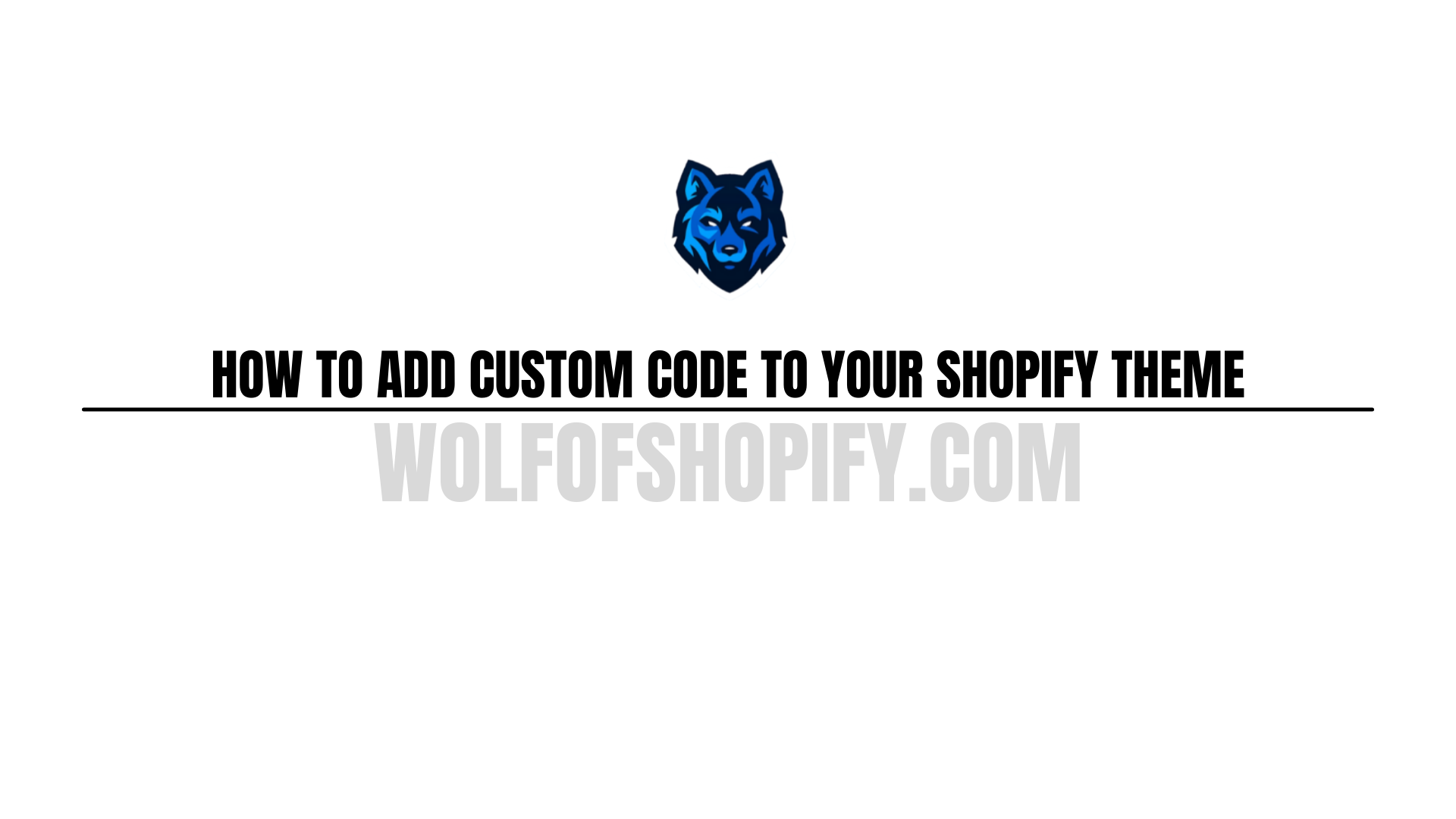 How To Add Code To Shopify Theme