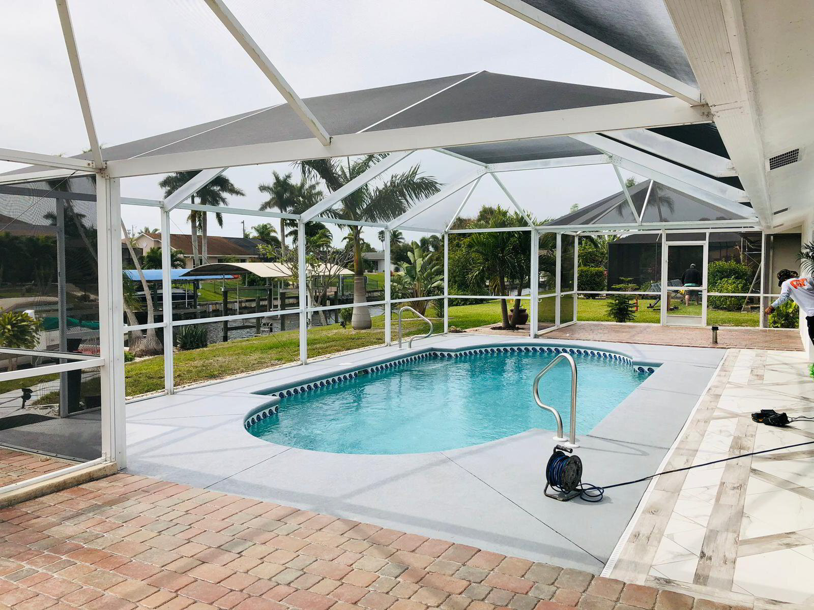 The Florida Pool Cage Painting Guide when painting