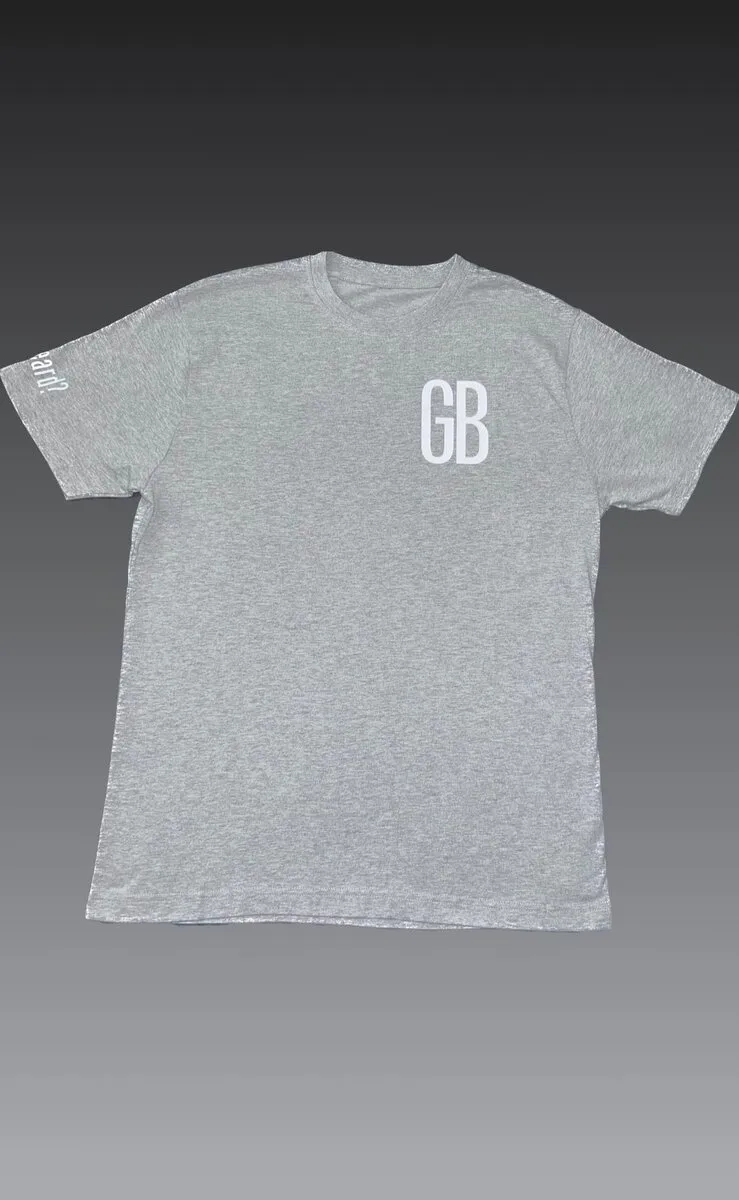 Grey With White Letters Test out