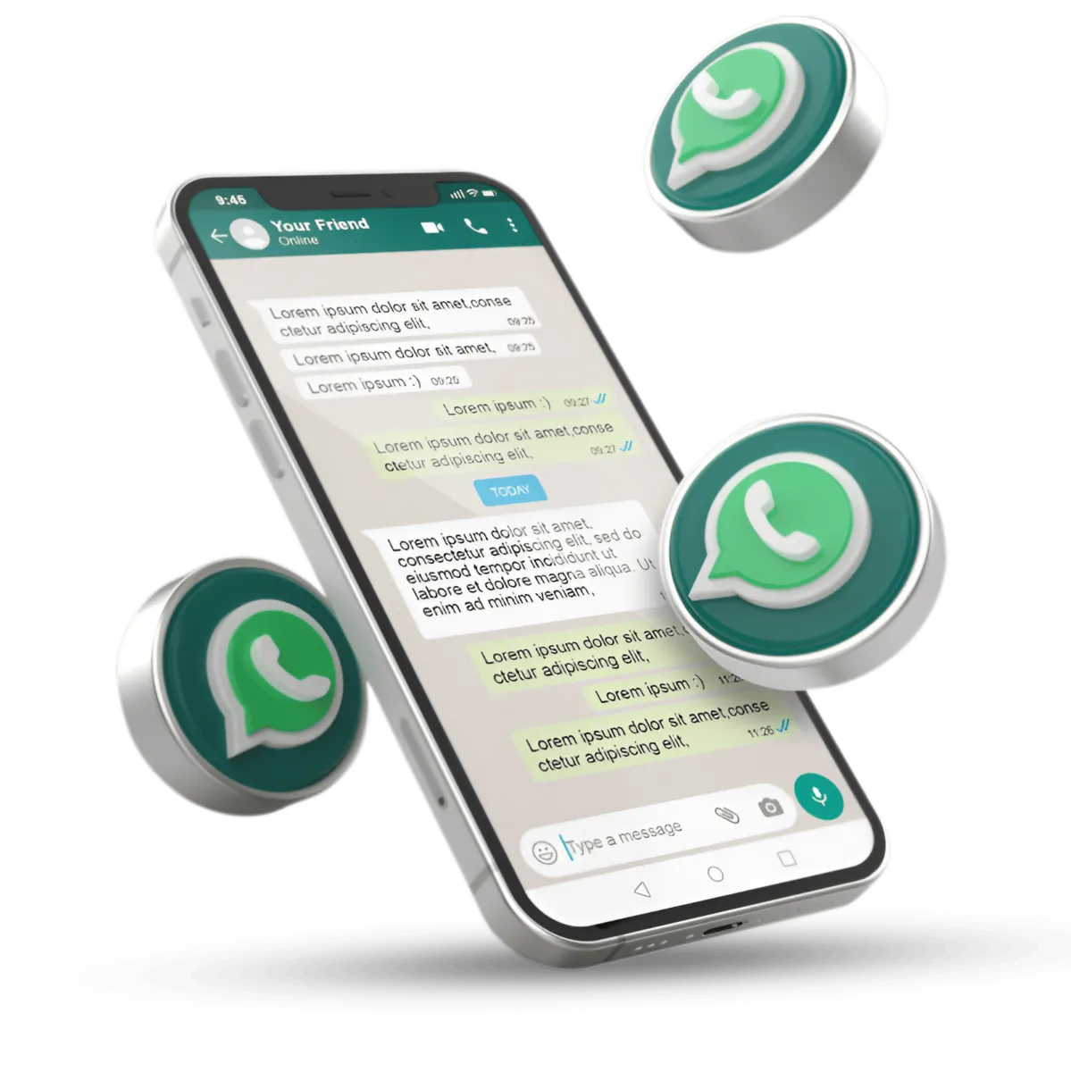 Mensaje de WhatsApp de EcuaBox