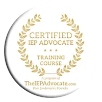 The IEP Advocate Certification The IEP Advocate Certification