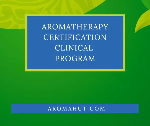 Aromatherapy Certification | Aroma Hut Institute