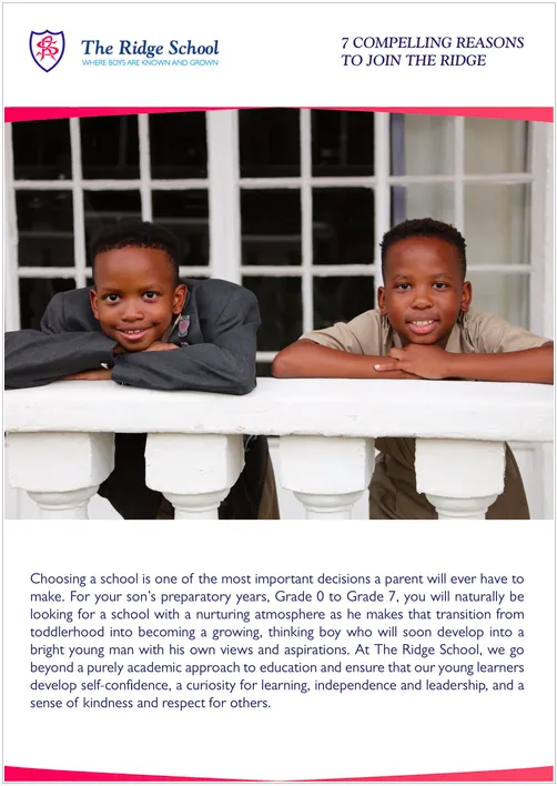 7 Reasons Why to Thank You the Ridge School