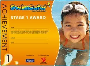 Swimsafer programme stage 1