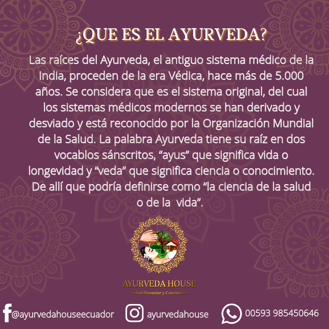 Ayurveda Significado
