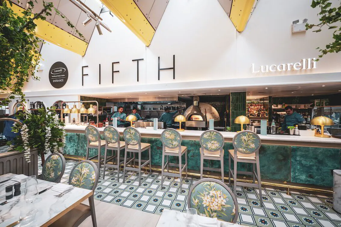 Fifth Floor Restaurant at Harvey Nichols, Knightsbridge