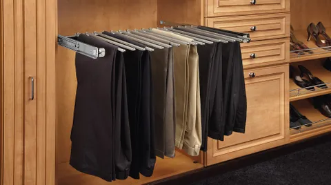 Wire Pant Rack Pullout