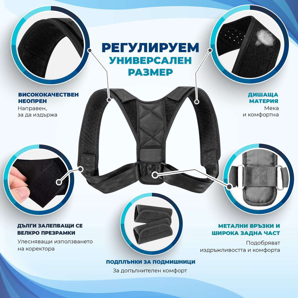 Колан за Правилна Стойка