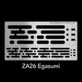 Zundeng Art Wagara Stencils Set 2 (ZA23 - ZA33)