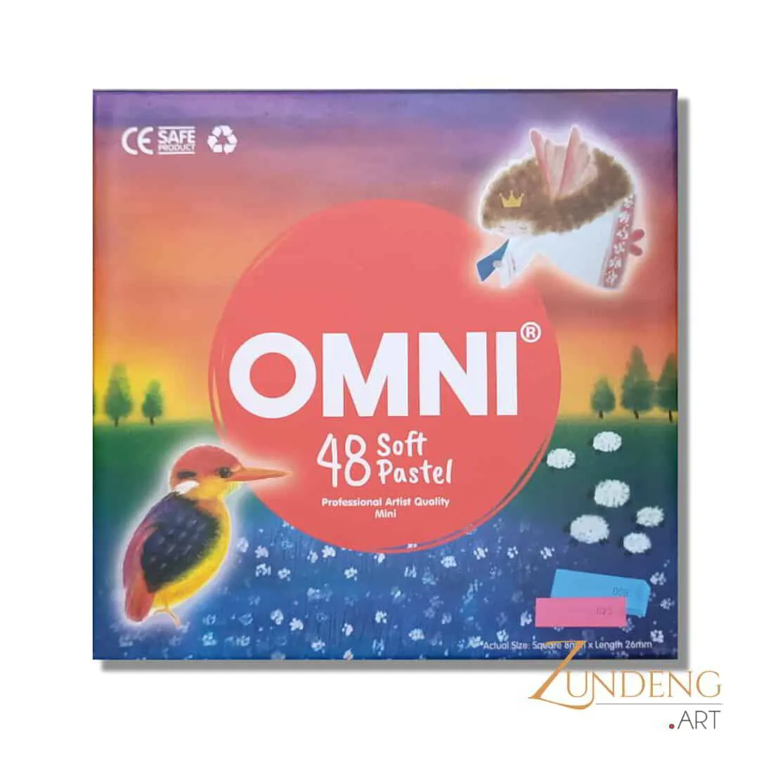OMNI Soft Pastels Mini 48 Colours Set