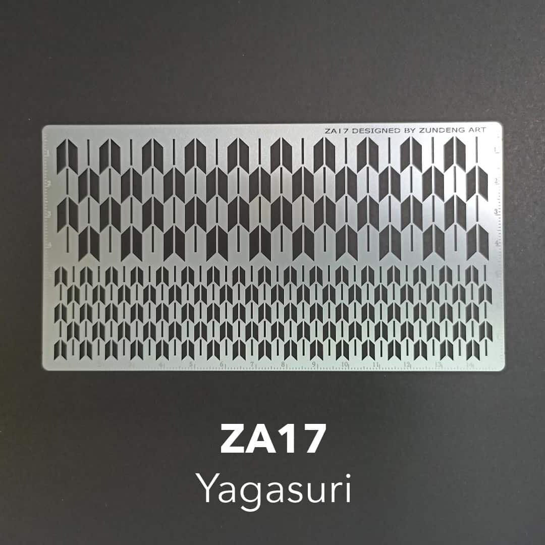 Pastel nagomi art stencil traditional japanese pattern shippo