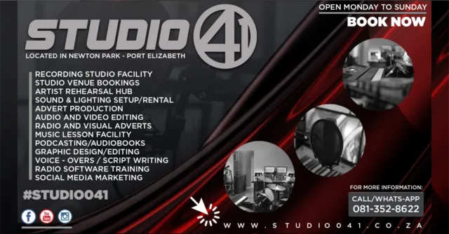 Studio041, Port Elizabeth Recording Studio